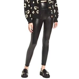 BP Nordstrom faux leather black leggings